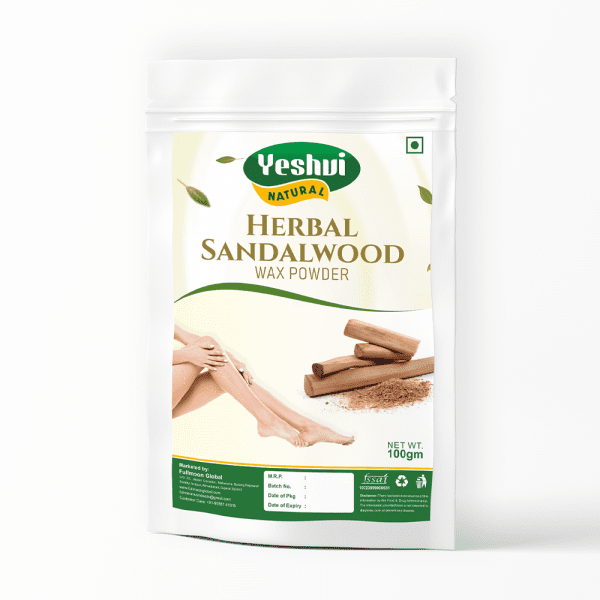 Buy Sandalwood Herbal Waxing Powder 100gm Online Fullmoon